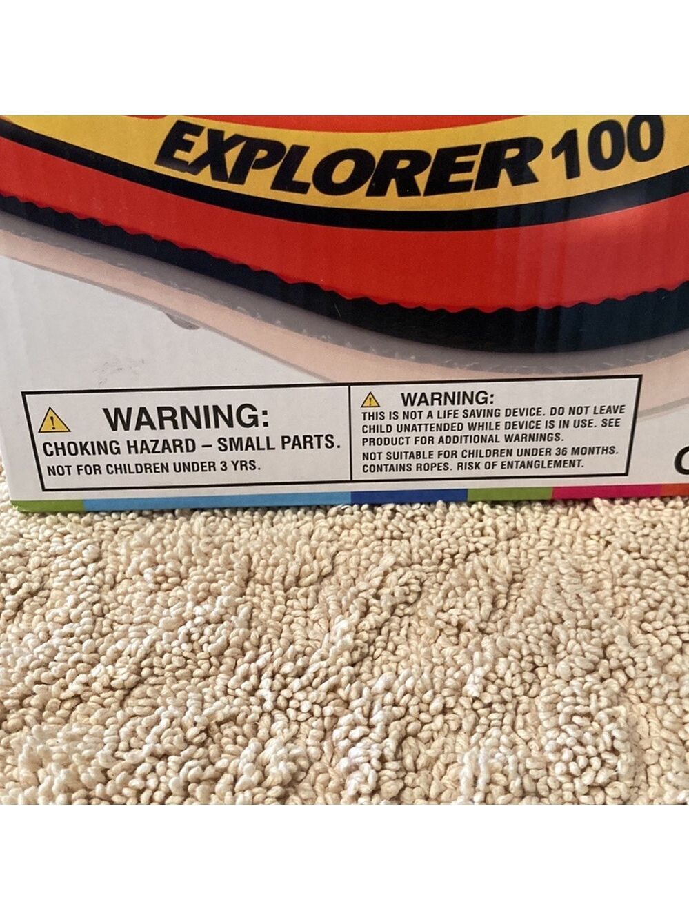 INTEX Explorer 100 Boat Raft Bundle - Picture 5 of 7